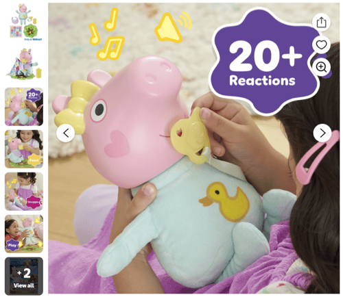 Peppa Pig Page Screenshot